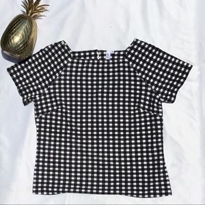 👚Jules and Leopoldo Black and White Blouse👚